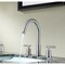 Anzzi Roman 8" Widespread 2-Handle Bathroom Faucet in Brushed Nickel L-AZ190BN - alternate 9